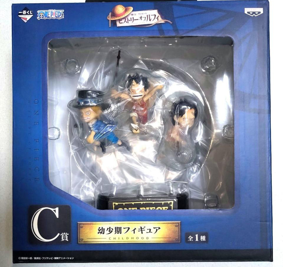 Ichiban Kuji One Piece History of Luffy C Prize Luffy Ace Sabo Figure Buy