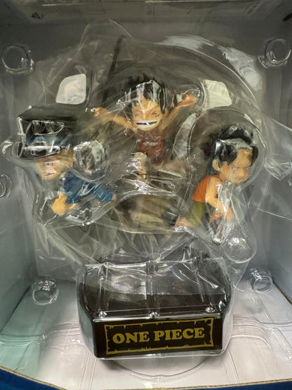 Ichiban Kuji One Piece History of Luffy C Prize Luffy Ace Sabo Figure for Sale