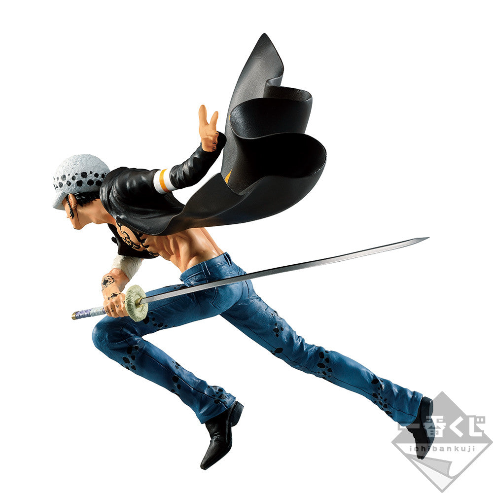 Ichiban Kuji One Piece Trafalgar Law Prize E Figure Dynamism of Ha for Sale