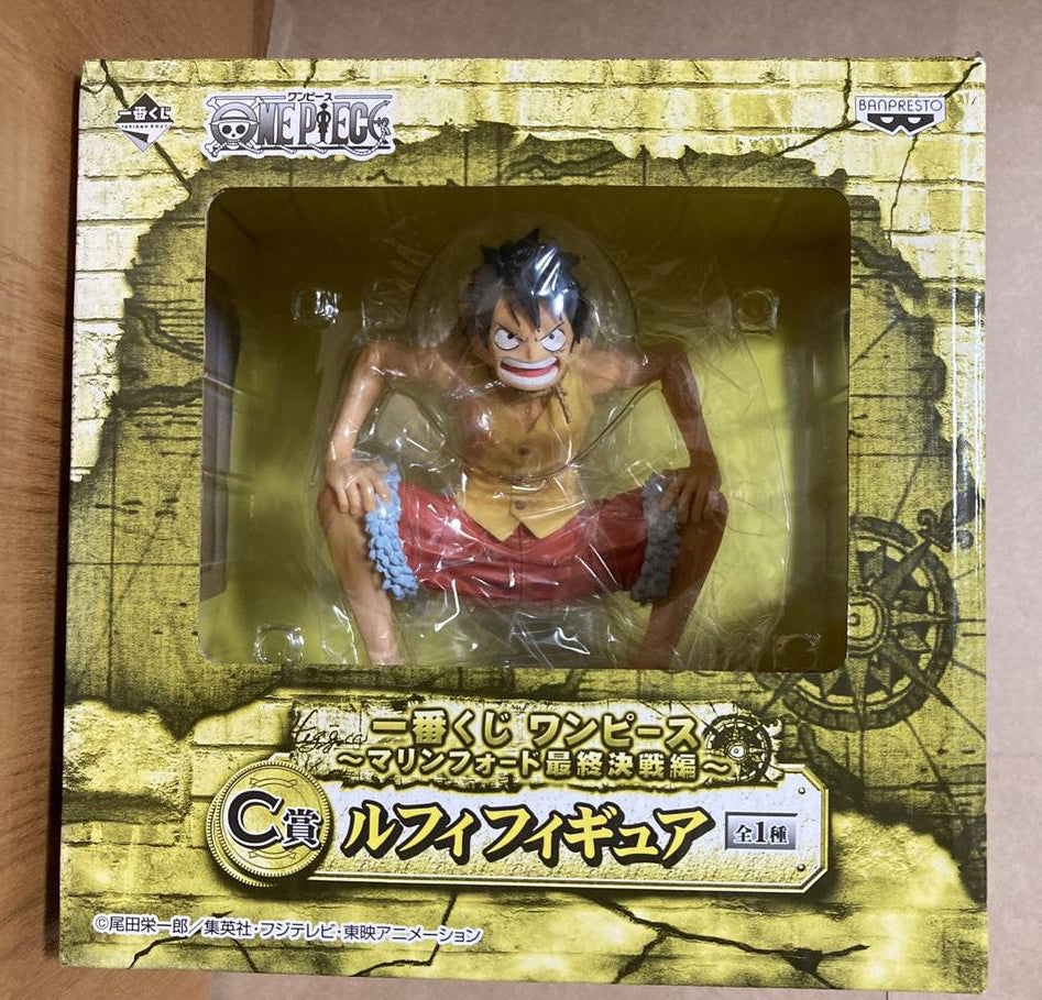 Ichiban Kuji One Piece Marineford Final Battle Luffy Prize C Figure for Sale