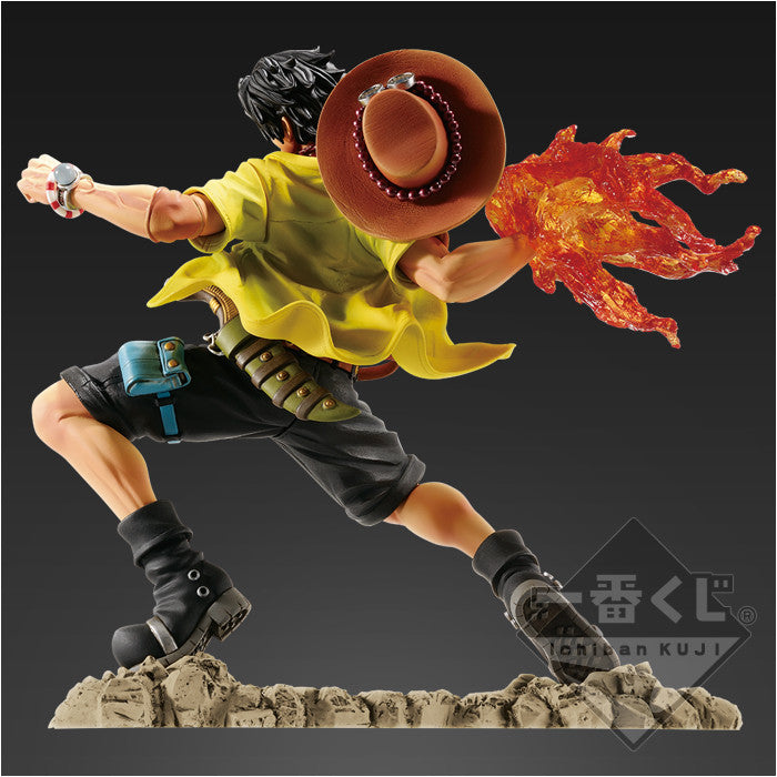 Ichiban Kuji Ace Figure One Piece Memorial Log C Prize for Sale