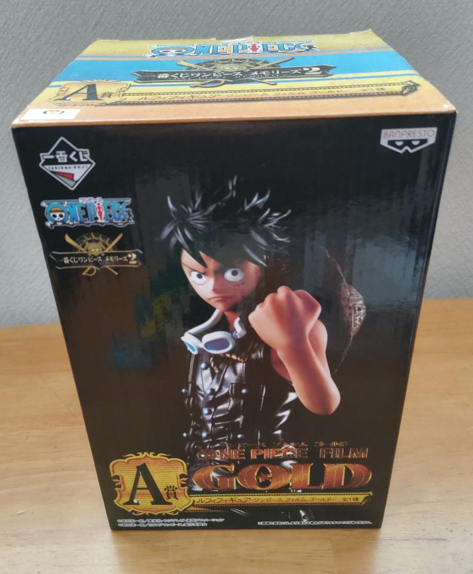 Ichiban Kuji One Piece Memories 2 A Prize Film Gold Luffy Figure Buy