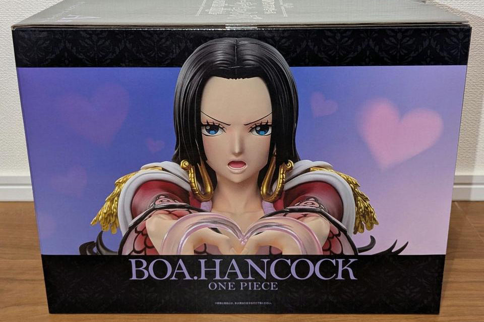 Ichiban Kuji One Piece Memory of Heroines Devil's Night Boa Hancock Art Scale Figure for Sale