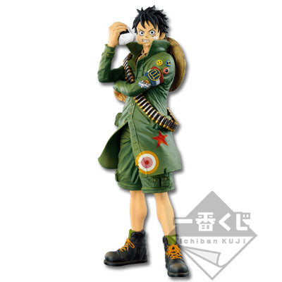 Ichiban Kuji One Piece Military Style A Prize Luffy Figure for Sale