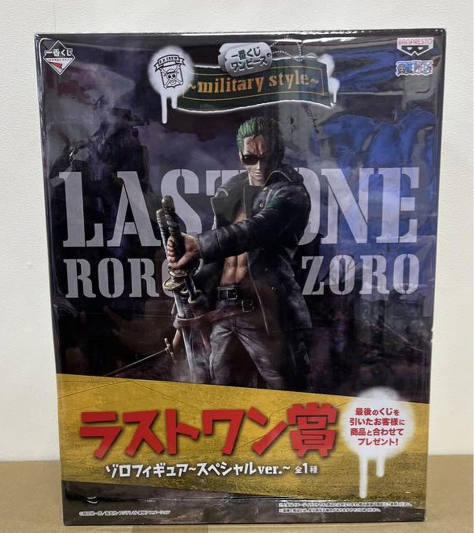 Ichiban Kuji One Piece Military Style Last One Prize Roronoa Zoro Figure Buy