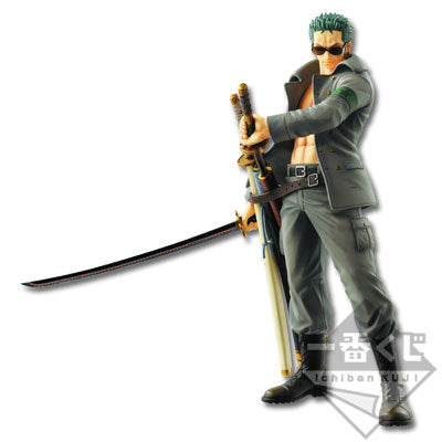 Ichiban Kuji One Piece Military Style Last One Prize Roronoa Zoro Figure Buy