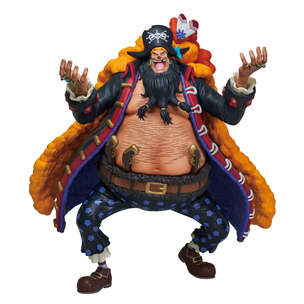 Ichiban Kuji One Piece New 4 Emperors B Prize Teach Blackbeard Figure ...