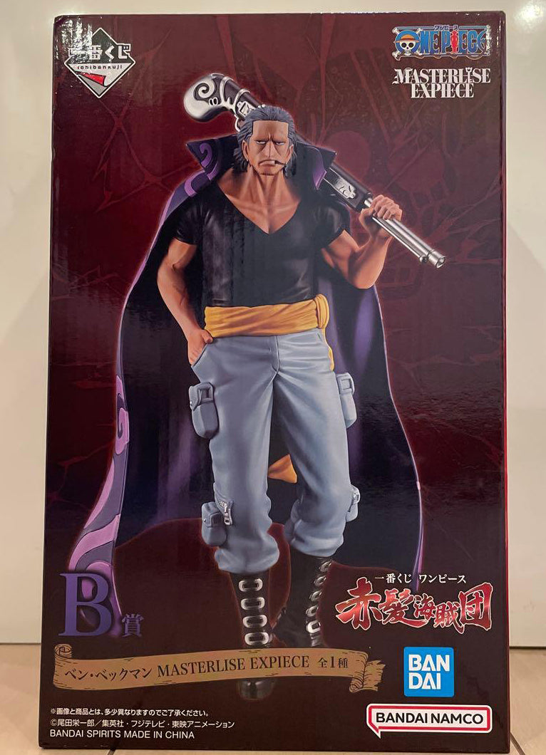 Ichiban Kuji One Piece Red Hair Pirates Benn Beckman Figure Buy