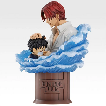 Ichiban Kuji One Piece Red Hair Pirates Last One Prize Shanks Luffy Revible Moment Figure for Sale