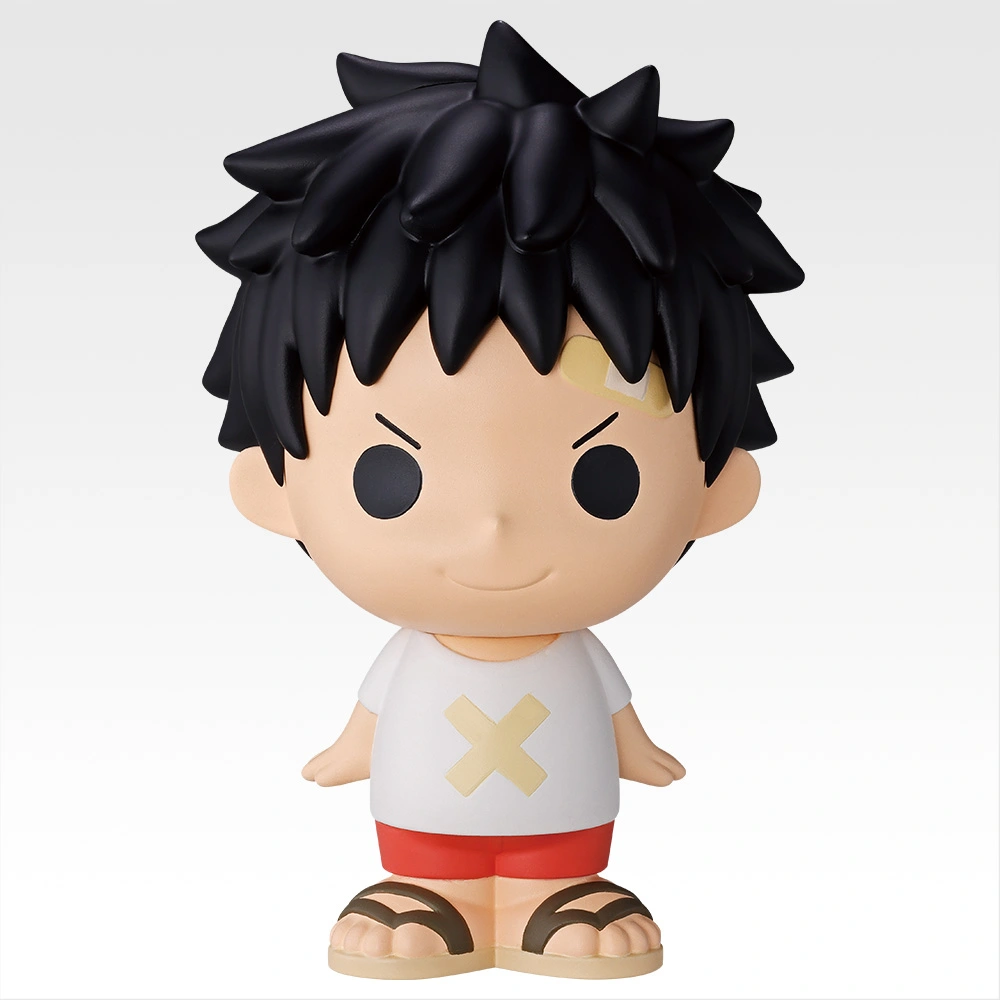 Ichiban Kuji One Piece Red Hair Pirates Prize F Luffy SOFVIC Chu Mini Figure for Sale