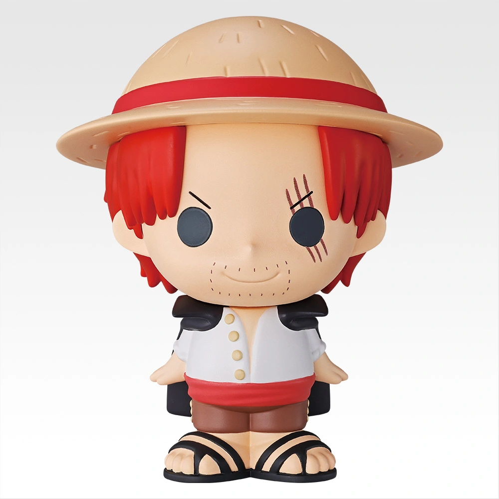 Ichiban Kuji One Piece Red Hair Pirates Prize F Shanks SOFVIC Chu Mini Figure for Sale