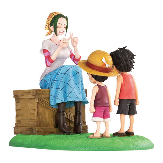 Ichiban Kuji One Piece Road To Down Luffy/Ace/Makino Memory of Foosha Village Figure Prize A Buy
