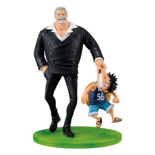 Ichiban Kuji One Piece Road To Down Prize B Garp/Luffy Figure for Sale