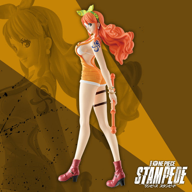 Ichiban Kuji One Piece Stampede All Star Nami Prize D Figure for Sale