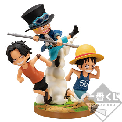 Ichiban Kuji One Piece The Bonds of Brothers Luffy Ace Sabo Prize A Figure for Sale