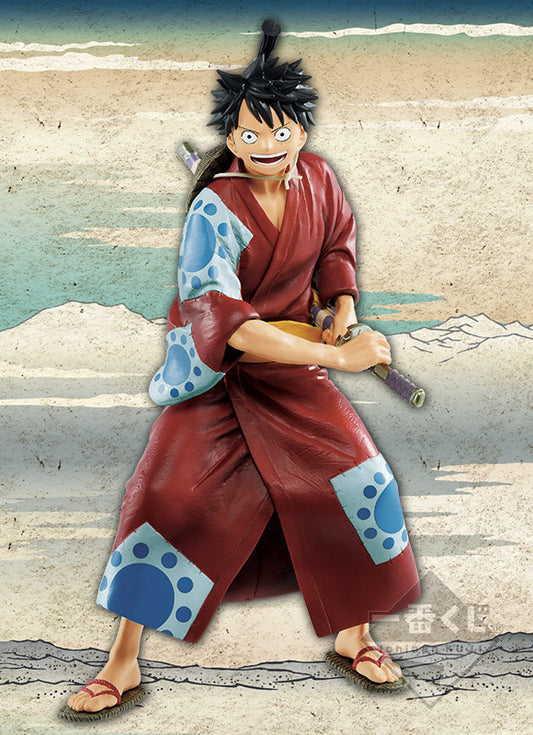 Ichiban Kuji One Piece The Wano Swordsmen Last One Prize Luffytaro Figure for Sale