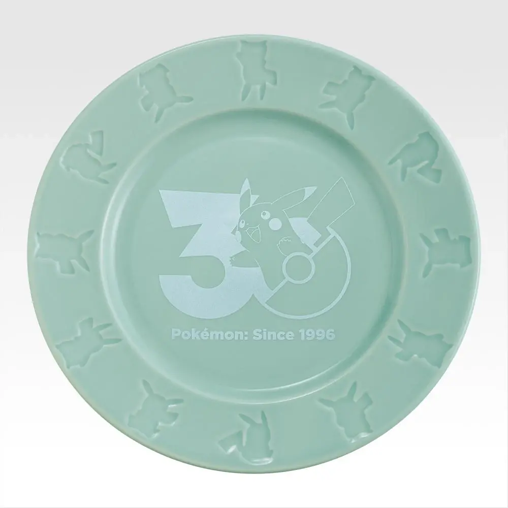 Ichiban Kuji Pokemon 30th Anniversary vol.1 Prize B Pikachu 30th Anniversary Plate for Sale