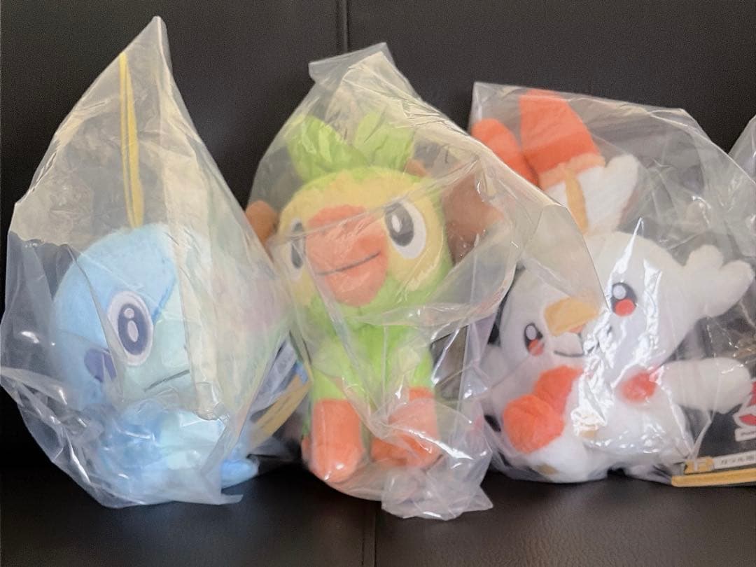 Ichiban Kuji Pokemon 30th Anniversary vol.2 Prize F Grookey/Scorbunny/Sobble Plush Buy