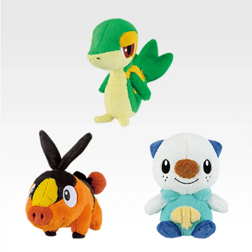 Ichiban Kuji Pokemon 30th Anniversary vol.2 Prize C Snivy/Tepig/Oshawott Plush Buy