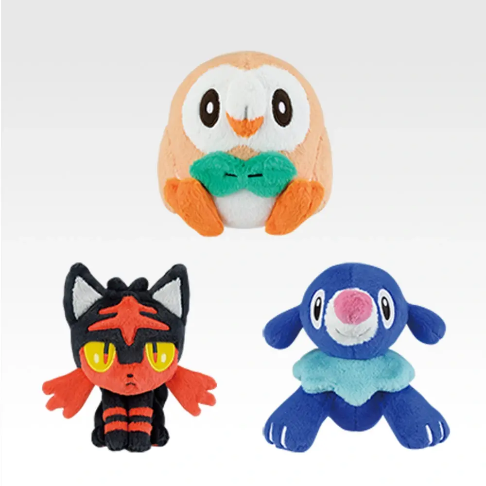 Ichiban Kuji Pokemon 30th Anniversary vol.2 Prize E Rowlet/Litten/Popplio Plush Buy