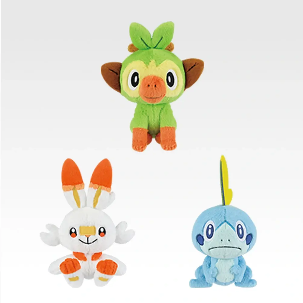Ichiban Kuji Pokemon 30th Anniversary vol.2 Prize F Grookey/Scorbunny/Sobble Plush Buy