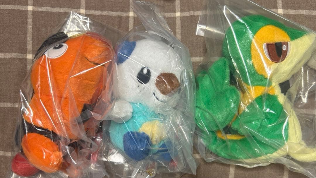 Ichiban Kuji Pokemon 30th Anniversary vol.2 Prize C Snivy/Tepig/Oshawott Plush Buy