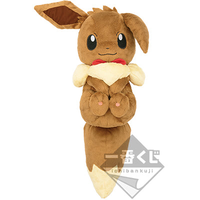 Ichiban Kuji Pokemon EIEVUI & Colorful Art Eevee Plush Toy