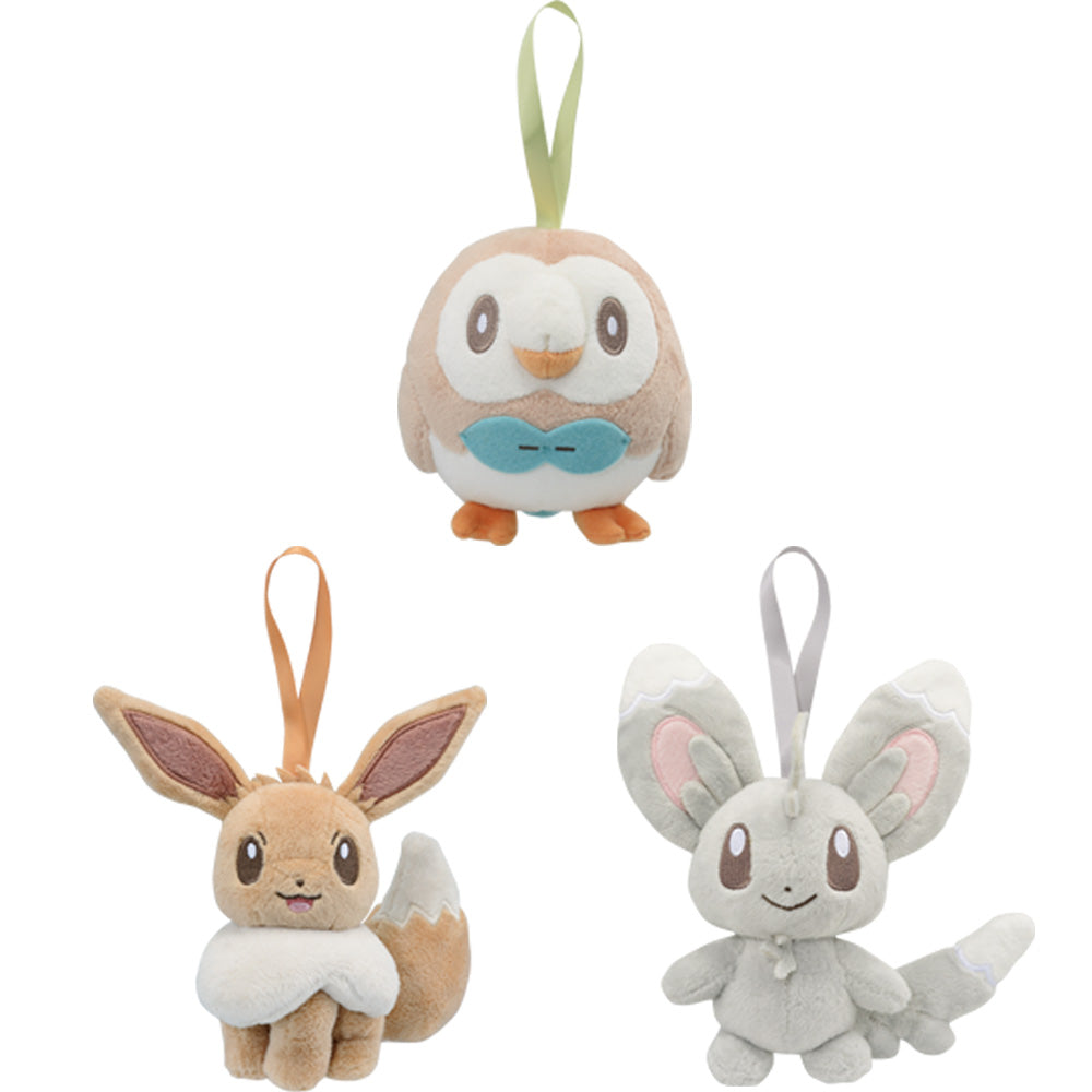 Ichiban Kuji Pokémon Fantasy Closet Prize D Rowlet/Eevee/Minccino Plush Mascot Buy