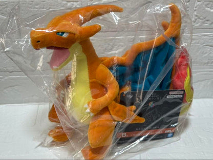 Ichiban Kuji Pokemon Mega Evolution Prize B Mega Charizard Y Plush