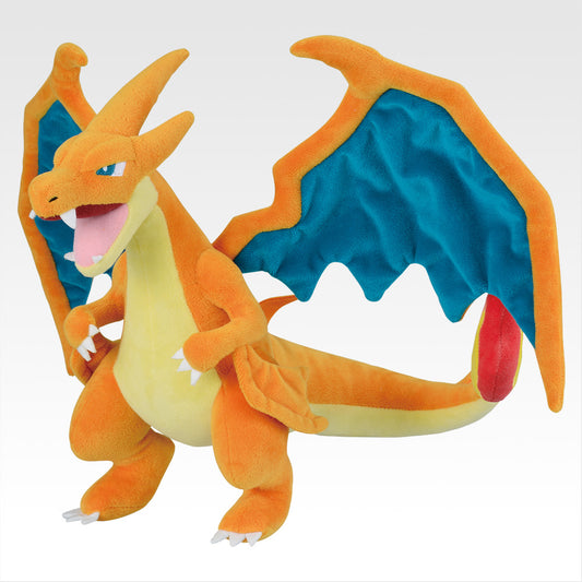 Ichiban Kuji Pokemon Mega Evolution Prize B Mega Charizard Y Plush