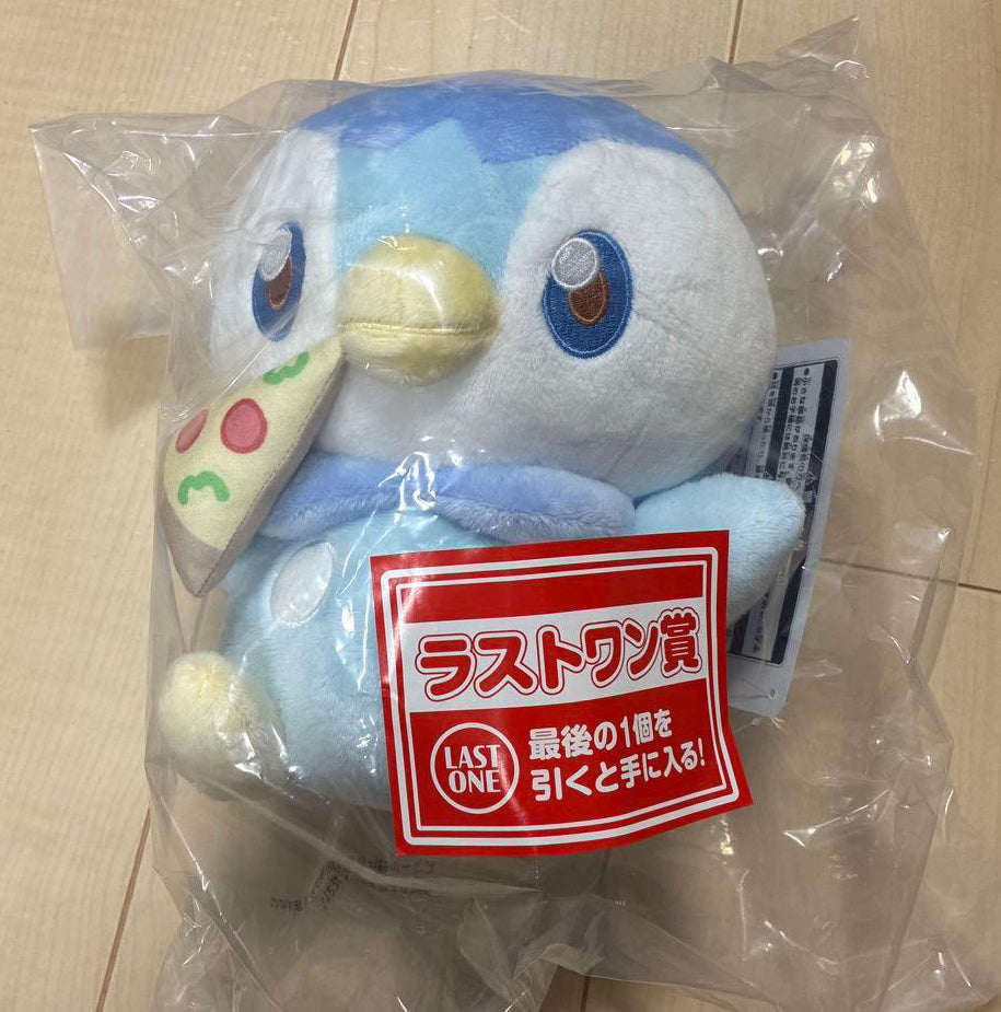 Ichiban Kuji Pokemon Welcome To The Peace Diner Last One Prize Piplup Plush Buy