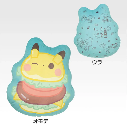 Ichiban Kuji Pokemon Pikachu-style Burger Print Cushion Buy