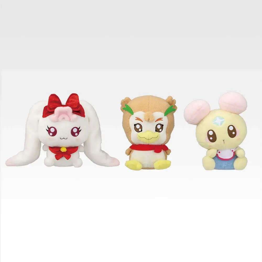 Ichiban Kuji Pretty Cure Shining Moment Prize C Milk/Syrup/Chiffon Plush Buy