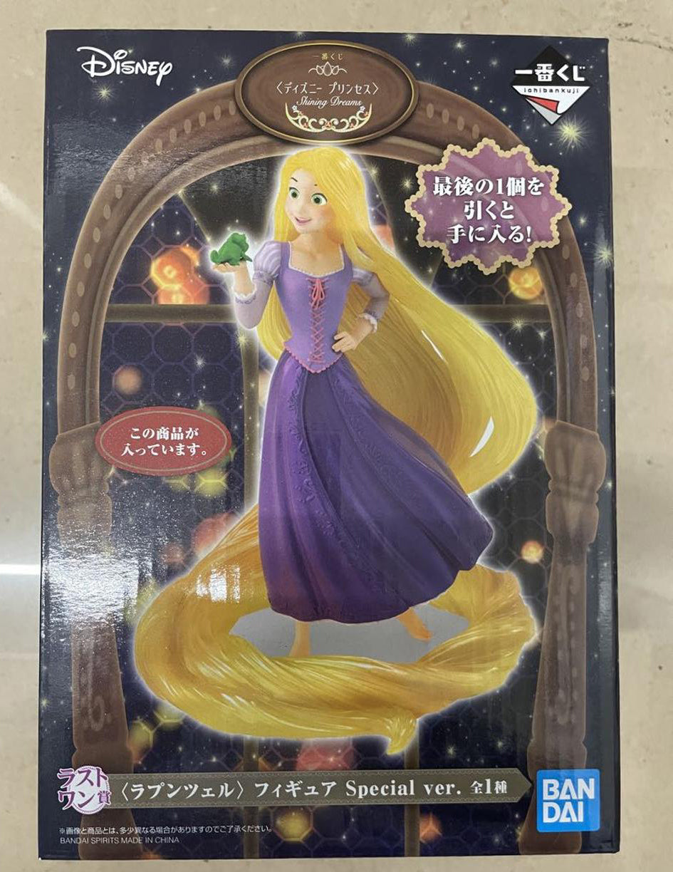 Ichiban Kuji Rapunzel Figure Last One Prize Disney Princess Shining Dreams