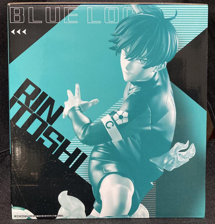 Ichiban Kuji Blue Lock Chain of Enthusiasm Rin Itoshi Figure Prize B for Sale