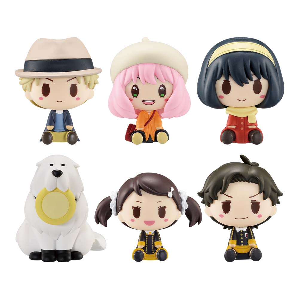 Ichiban Kuji SPY×FAMILY Embark on a mission I Prize Loid, Anya, Yor, Bond, Becky, Damian Chokokko Figure for Sale