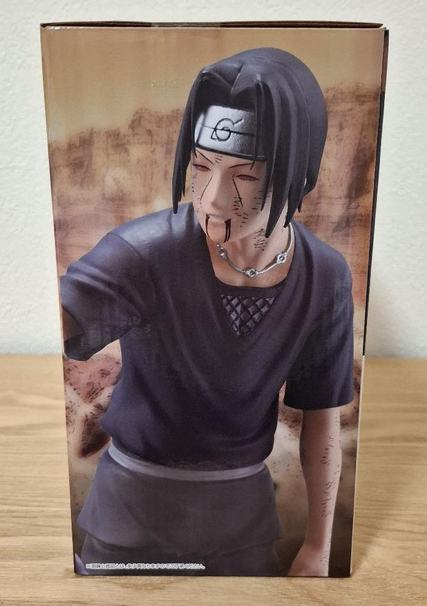 Ichiban Kuji Naruto Shippuden Red Eyes Reflecting The Heart Sasuke & Itachi Figure for Sale