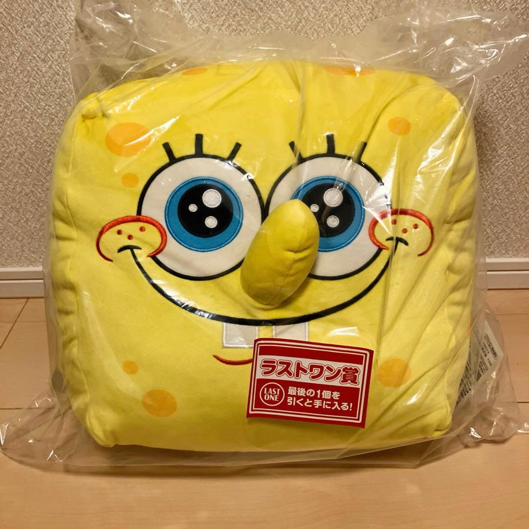 Ichiban Kuji Spongebob Squarepants Welcome to Bikini Bottom Last One Prize 35cm SpongeBob Cushion Buy