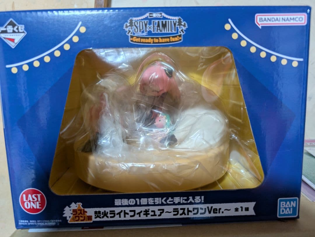 Ichiban Kuji Spy x Family Get Ready To Have Fun Anya Campfire Light Figure Last One Prize Buy