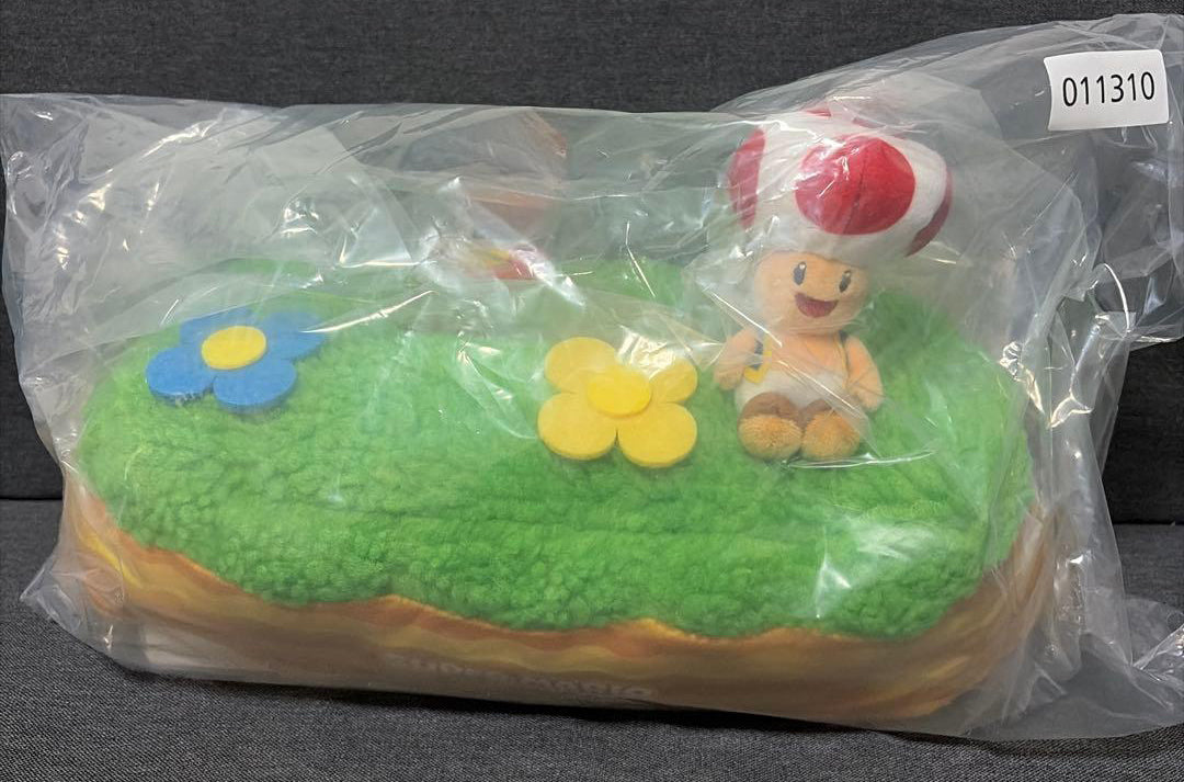 Ichiban Kuji Super Mario Always Together Mario and Friends Prize B Toad Tissue Case Buy
