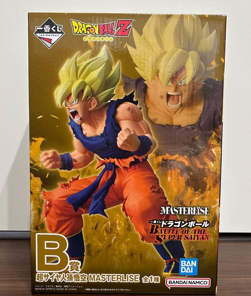 Ichiban Kuji Dragon Ball Battle of The Super Saiyan Prize B Super Saiyan Goku Figure Buy