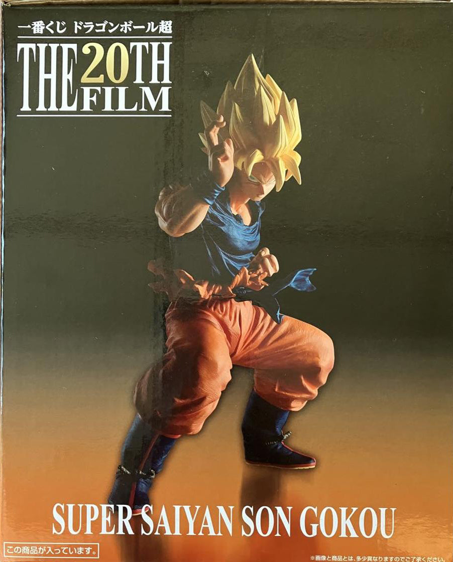 Ichiban Kuji Dragon Ball Super The 20th Film Super Saiyan Goku Figure Buy