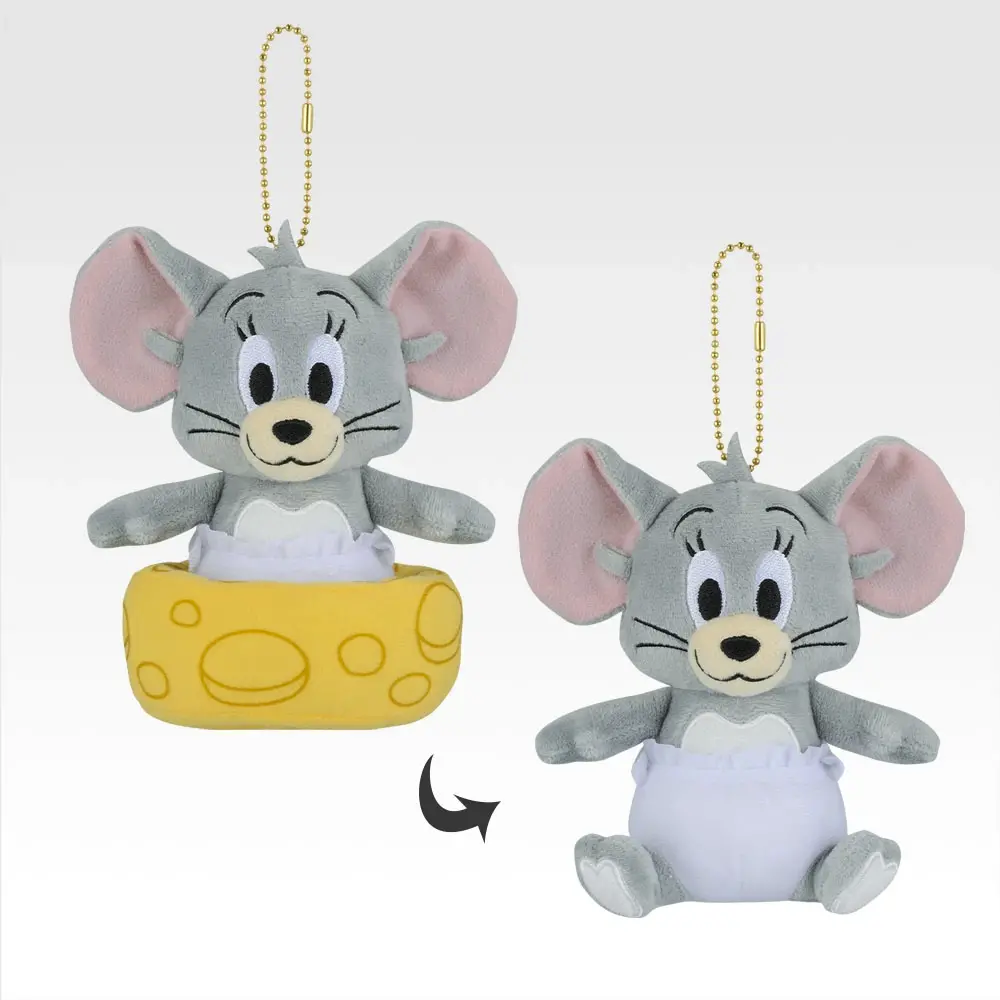 Ichiban Kuji Tom and Jerry Colorful Funny Time Prize E 12cm Tuffy Mascot Plush Buy