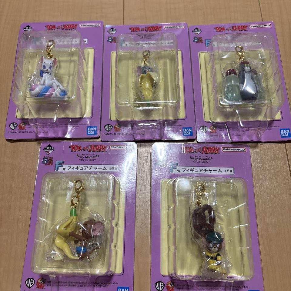 Ichiban Kuji Tom and Jerry Tasty Moments Delicious Everyday Prize F Figure Charm for Sale