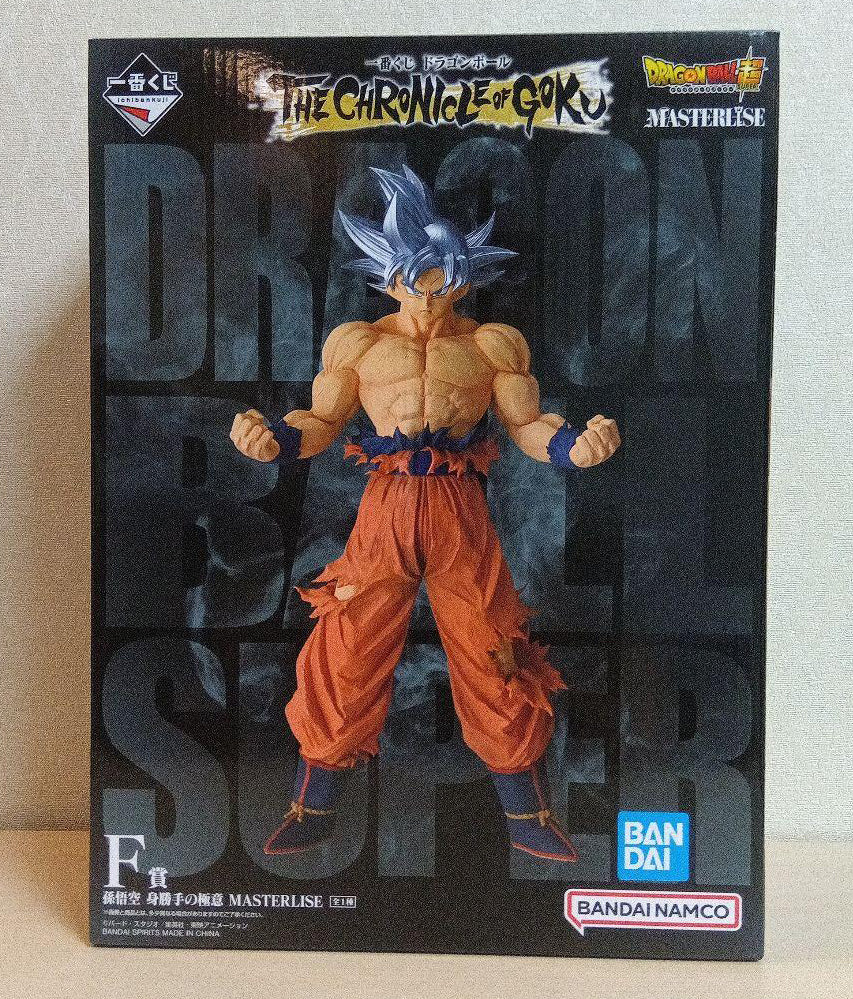 Ichiban Kuji Dragon Ball The Chronicle of Goku Prize F Ultra Instinct Goku Figure for Sale