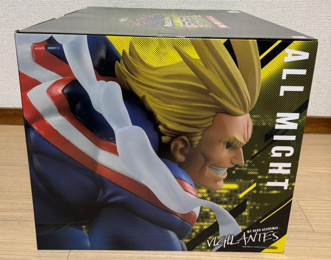 Ichiban Kuji Vigilante My Hero Academia ILLEGALS Last One Prize All Might Logo Figure Buy