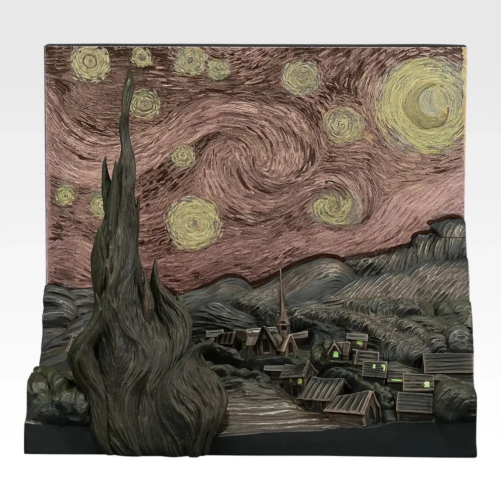 Ichiban Kuji Vincent van Gogh The Starry Night Diorama Figure for Sale ...