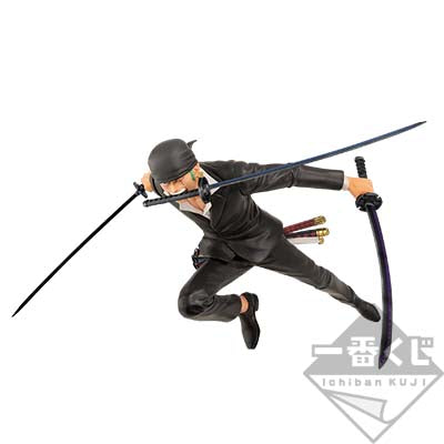 Ichiban Kuji with One Piece Treasure Cruise Roronoa Zoro Prize E Figure for Sale