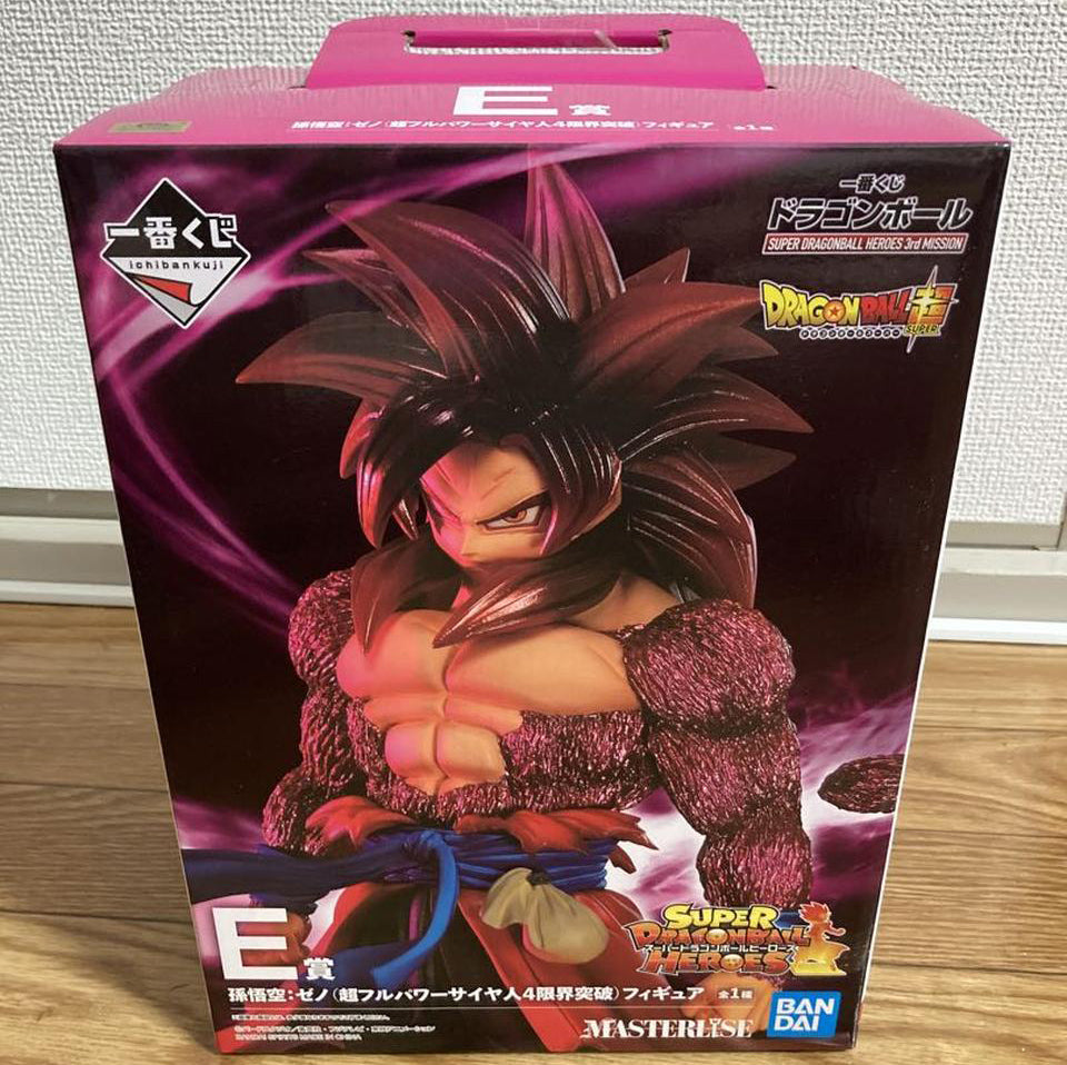 Ichiban Kuji Dragon Ball Super DRAGONBALL Heroes 3rd Mission E Prize Xeno Goku Super Full Power Saiyan 4 Limit Breaker Figure Buy