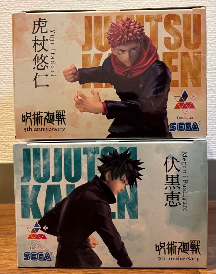 Jujutsu Kaisen 5th Anniversary Luminasta Yuji Itadori/Megumi Fushiguro Figure Buy